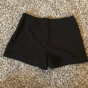Polyester/spandex shorts. Zip on side. Forever21